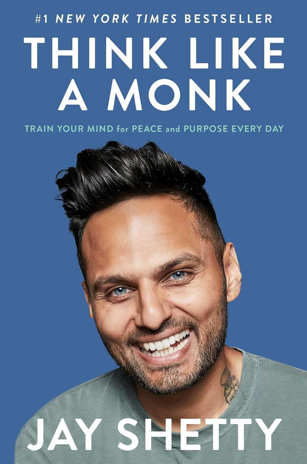 Think Like A Monk, by Jay Shetty: book cover