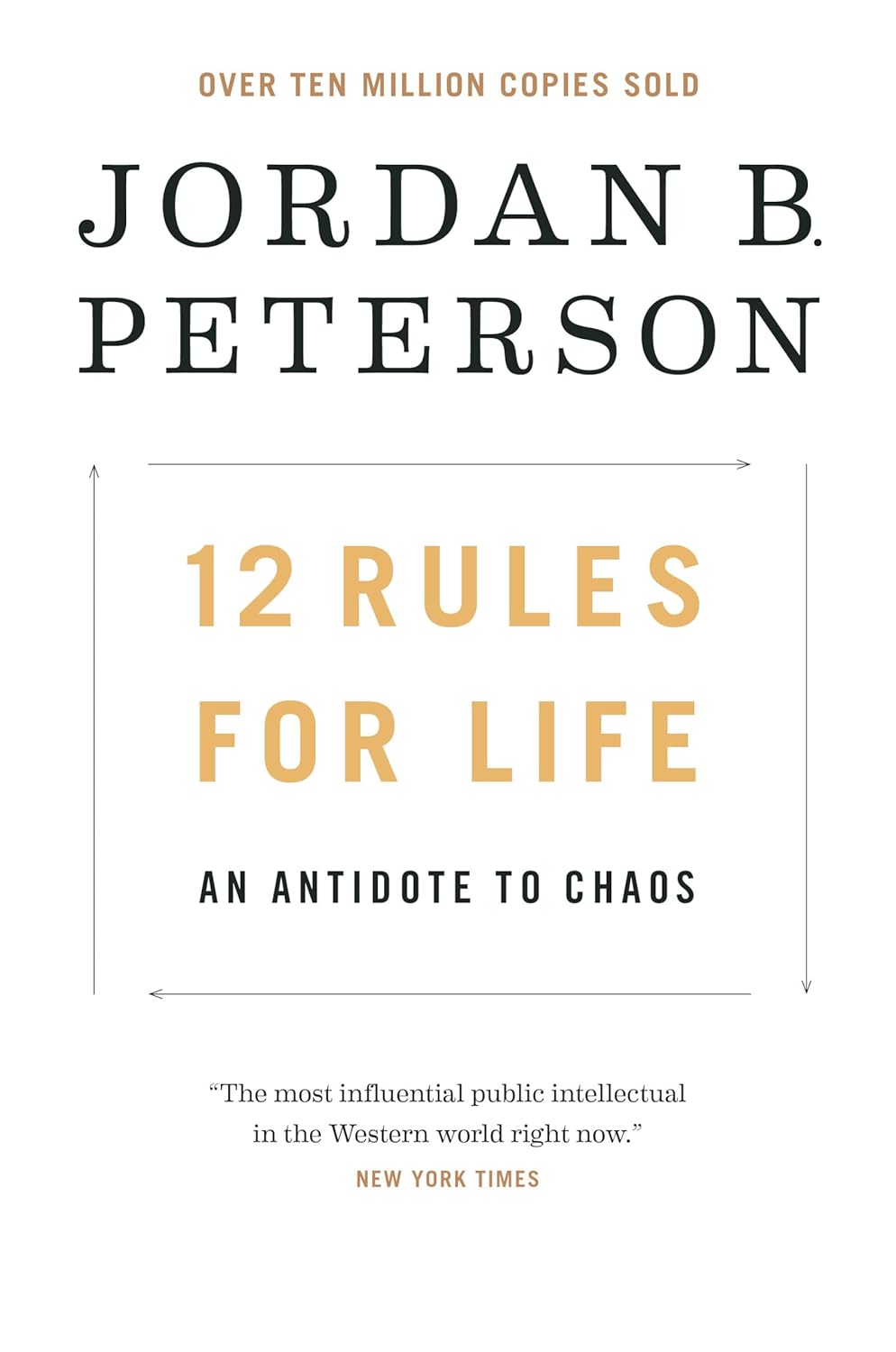 12 Rules for Life - Jordan Peterson - Book Cover