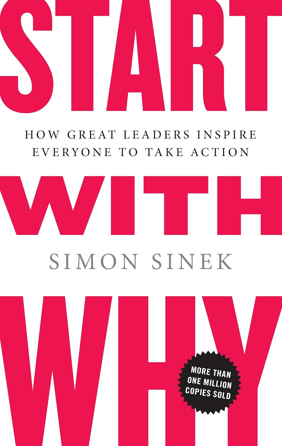 Start With Why by Simon Sinek -- Book Cover